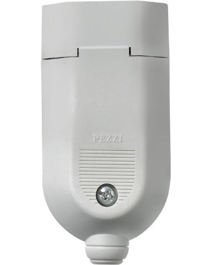 Plugue Femea 2P+T 10A Cinza Pezzi