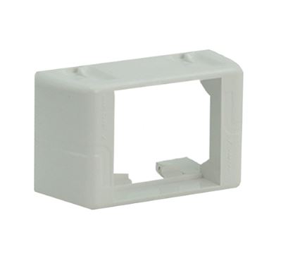 Porta Equipamento PVC Para 2 Módulos Branco Dutotec X