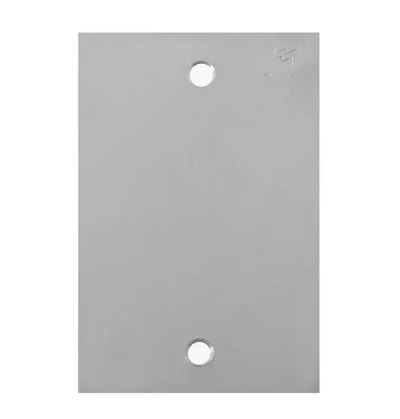 Placa Cega 4X2 Inox Para Piso Olivo