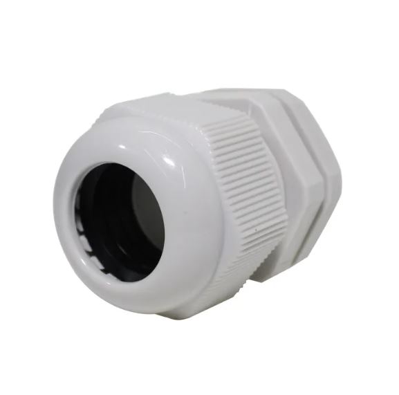 Conector Prensa Cabo Rosca PG16 Cinza