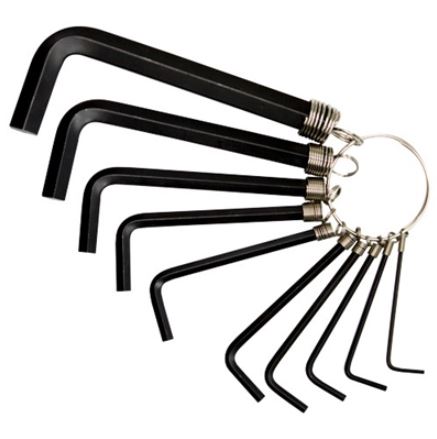 Jogo de Chave Allen Com 10 Peças 1,5mm à 10mm Mister
