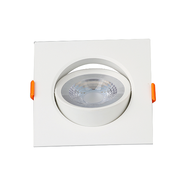 Spot de LED Quadrado 10W 4000K Bivolt Cristallux