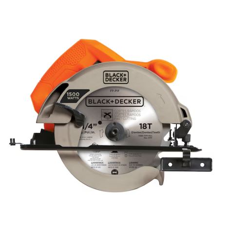 Serra Circular 7.1/4" 1500W 220V CS1024 Black E Decker