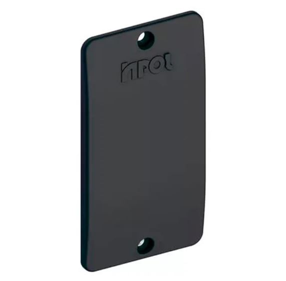 Tampa Cega Para Condulete 1" PVC Preto