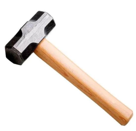 Marreta 1000g Com Cabo de Madeira