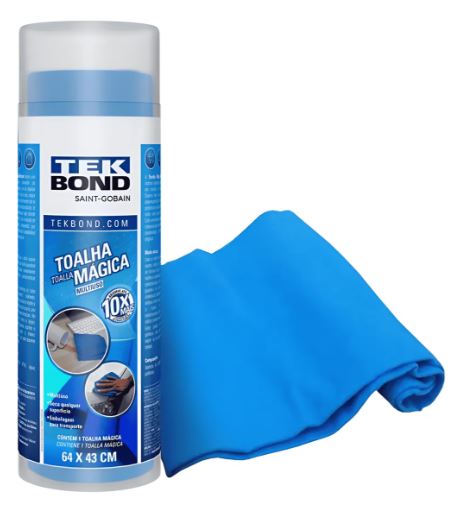 Toalha Mágica Multiuso 64X43cm Tekbond