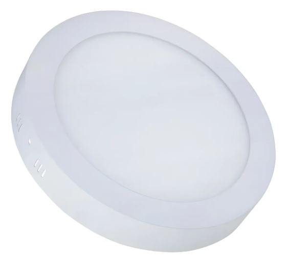 Painel de LED Sobrepor Redondo 22cm 4000K 18W
