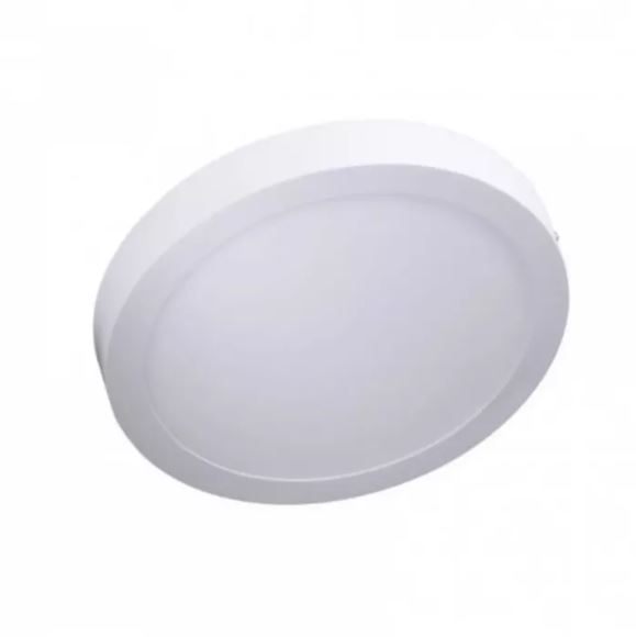 Painel de LED Sobrepor Redondo 29cm 3000K 24W