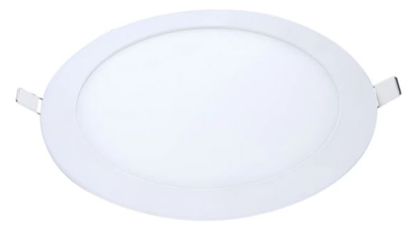 Painel de LED Embutir Redondo 22cm 6500K 18W
