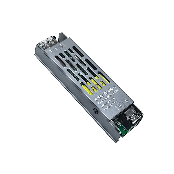 Fonte Slim Colmeia Atlantis 12V 100W Bivolt Cristallux