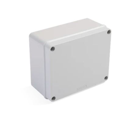 Caixa De Passagem Blindada Ip65 180x145x84mm Cinza