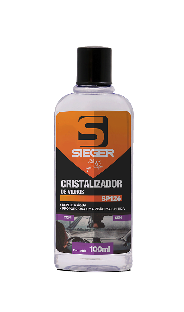 Cristalizador De Vidros 100ML SP126 Sieger
