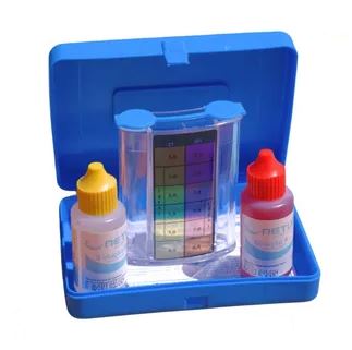 Kit De Teste PH E Cloro Para Piscina Completo Netuno