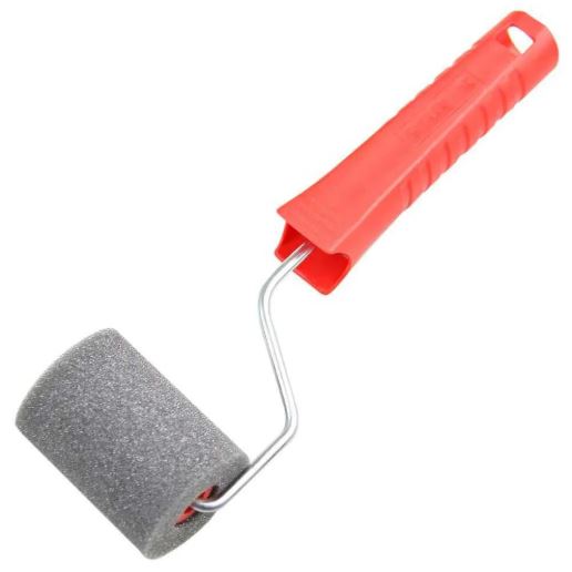 Rolo De Espuma Poliéster Cinza 5cm Com Cabo