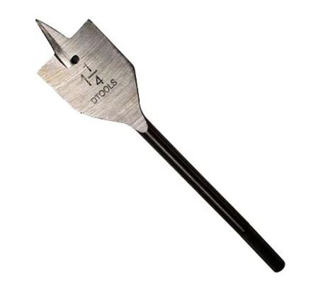 Broca Chata Pro 32mm 1.1/4'' Cromo Vanádio Para Madeira Dtools