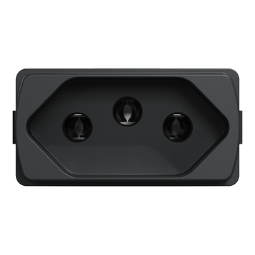 Modulo tomada 2P+T 20A Miluz Grafite Schneider Electric