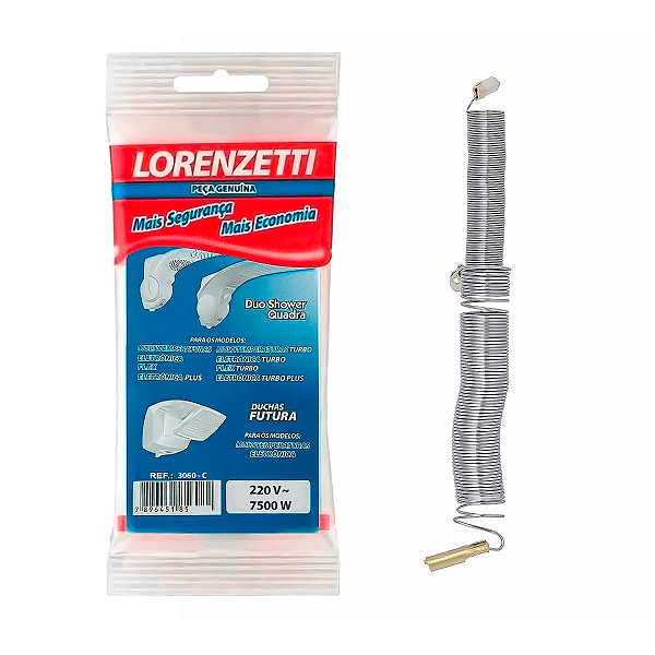Resistencia Para Chuveiro Duo Shower E Futura 220V Lorenzetti