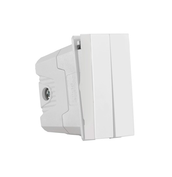 Módulo Interruptor Duplo Paralelo 10A 250V Orion Branco S70100304 Schneider Eletric