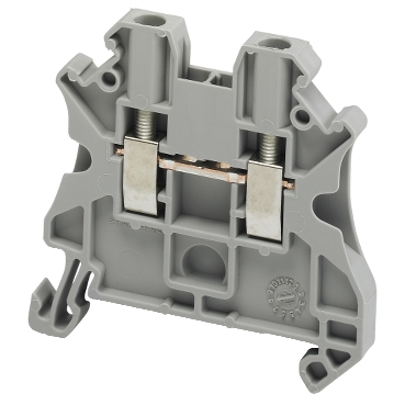 Borne de Passagem SAK 2,5mm 24A Cinza NSYTRV22 Schneider Electric