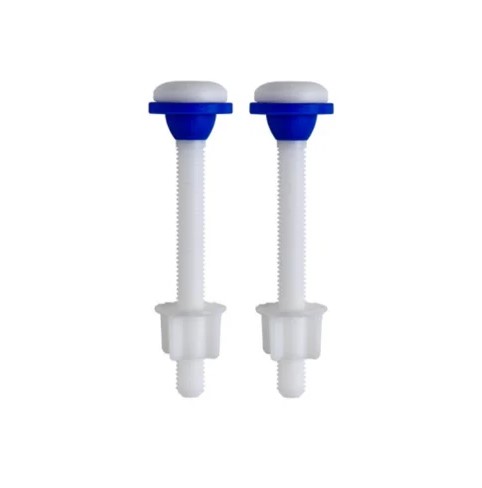 Kit Parafusos de Fixação e Vedação para Caixa Acoplada M10 x 80mm Blukit