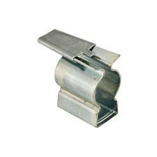 Abraçadeira tipo D com chaveta 3/4 zincada