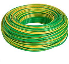 Cabo Flexível 04,00MM 450/750V verde/amarelo Corfio