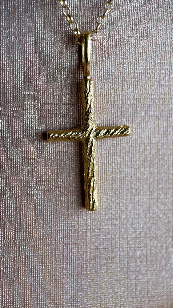 Pingente Caminho - ouro amarelo 18k
