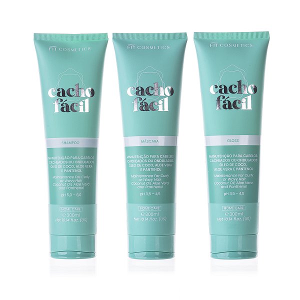 Kit Linha Cacho Fácil 300ml