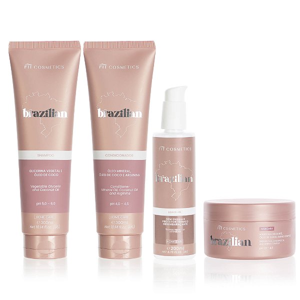 Kit Brazilian Nutri 300ml