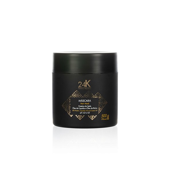 24k - Máscara Nutritiva Vegana 500Gr