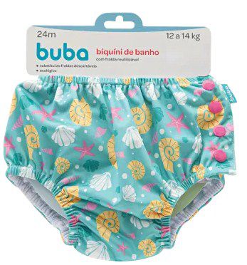 Biquíni Reutil Piscina Conchas