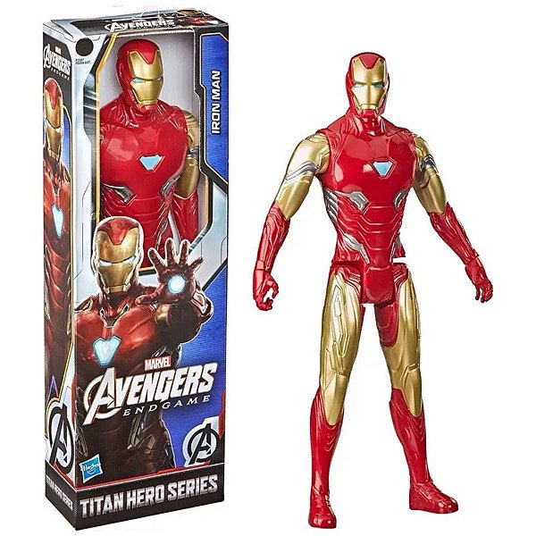 Vingadores Boneco Homem de Ferro Titan Hero