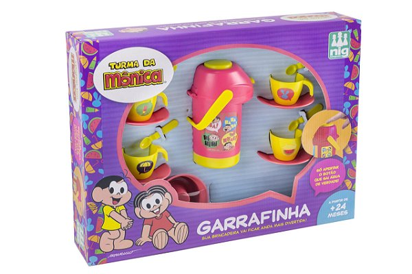 Conjunto Garrafinha da Turma da Mônica