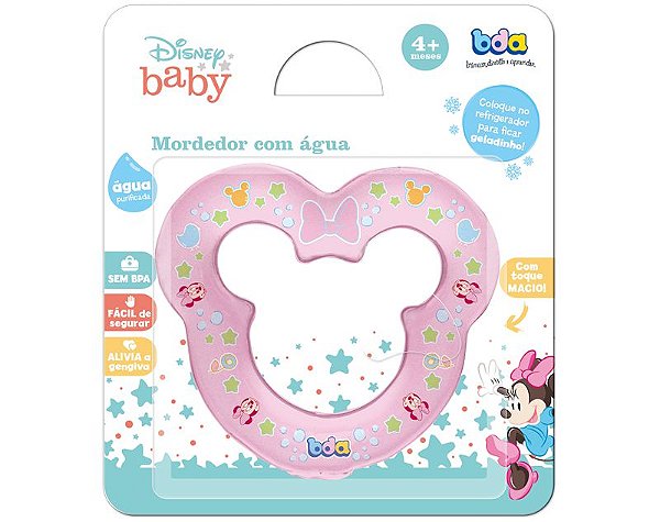 Mordedor de água Contorno Disney Minnie