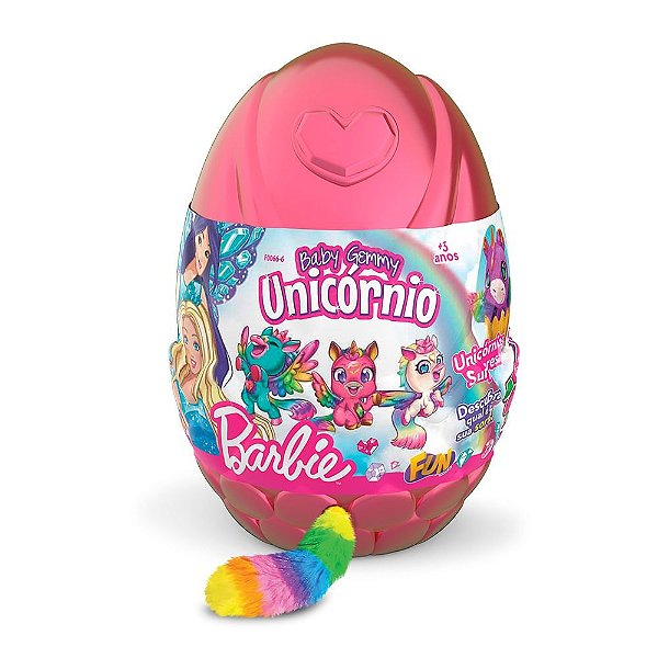 Barbie Ovo Baby Unicórnio Médio