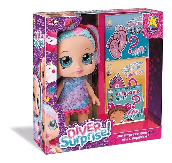 Boneca Diver Surprise Dolls
