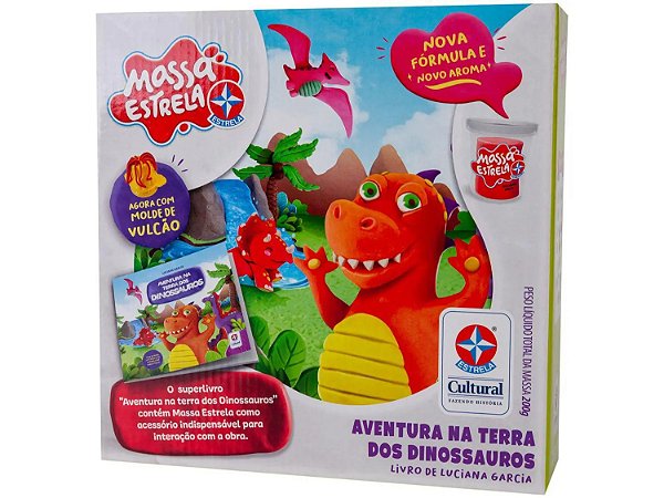 Massa de Modelar- Aventura na Terra dos Dinossauros