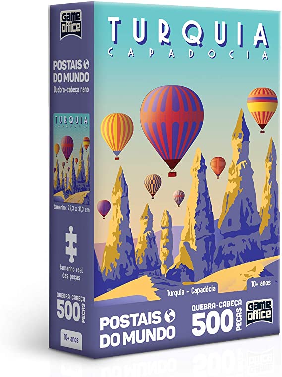 Quebra Cabeça Nano Capadócia Turquia - 500 Peças