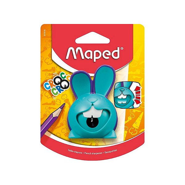 Apontador Maped Croc Croc Coelho C/ Depósito