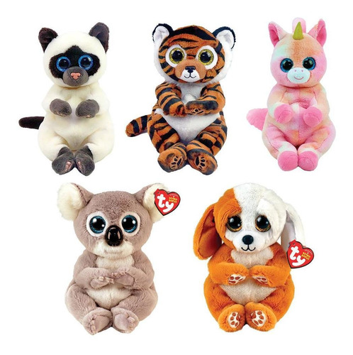 Pelúcia Sortidas Beanie Babies Ty Série 1 - 20CM