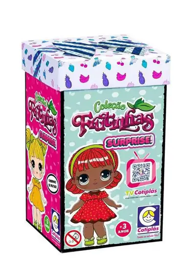 Boneca Coleçao Frutinhas Surpresa Com Cheiro