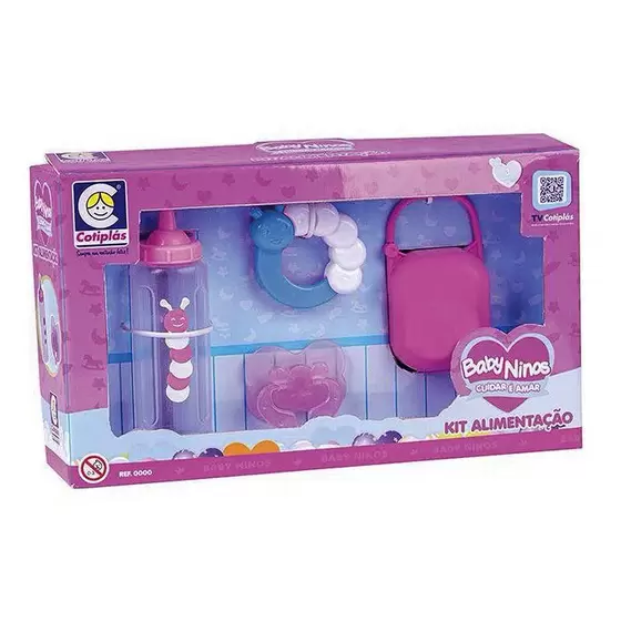 Brinquedo Infantil Baby Ninos Alimentação - Cotiplás
