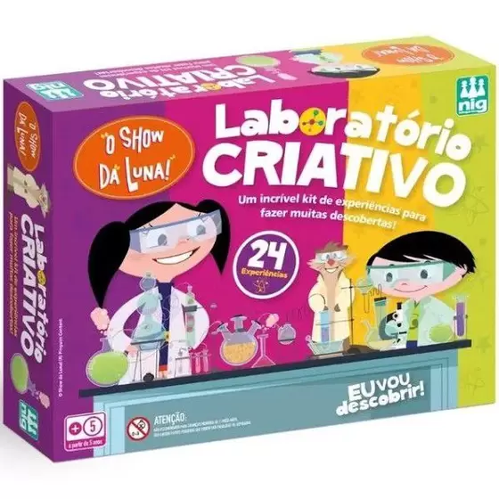 Brinquedo Laboratório Criativo Show Da Luna