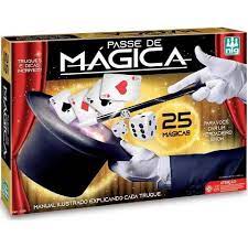 Jogo Passe de Mágica C/ Acessórios +25 Truques