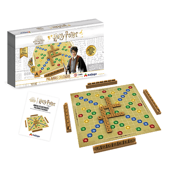 Jogo Palavras Cruzadas Harry Potter - Xalingo