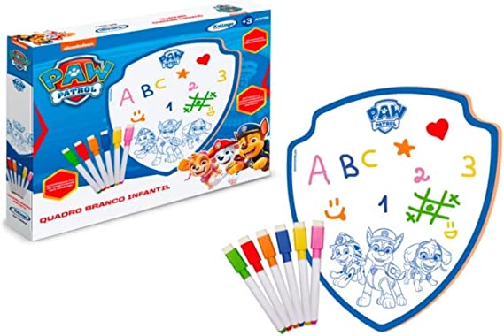 Quadro Branco Infantil  Patrulha Canina - Xalingo