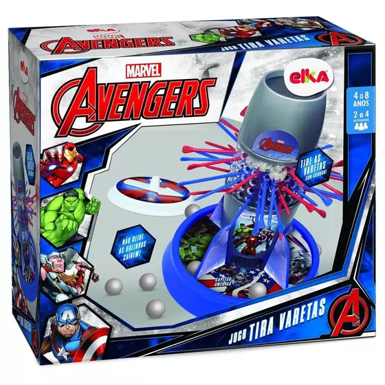 Jogo Tira Varetas Avengers - Elka