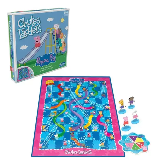 Jogo De Tabuleiro Chutes And Ladders Peppa Pig - Hasbro