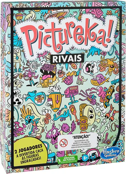 Jogo de Tabuleiro Pictureka Rivals - Hasbro