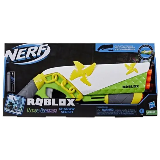 Lançador Nerf Roblox Ninja Legends Shadow Sensei